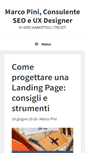 Mobile Screenshot of marcopini.info